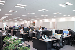 現在の職場風景